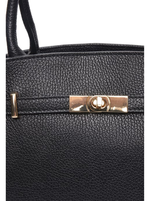 Isabella Rhea Negro Bolso de cuero - Image 3