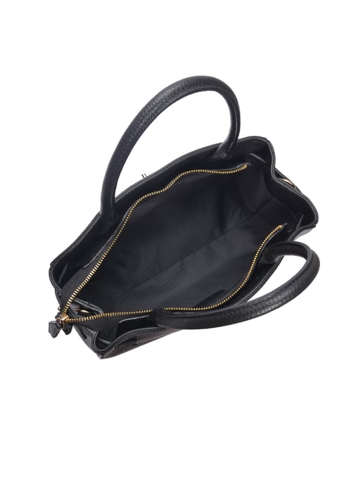 Isabella Rhea Negro Bolso de cuero - Image 4