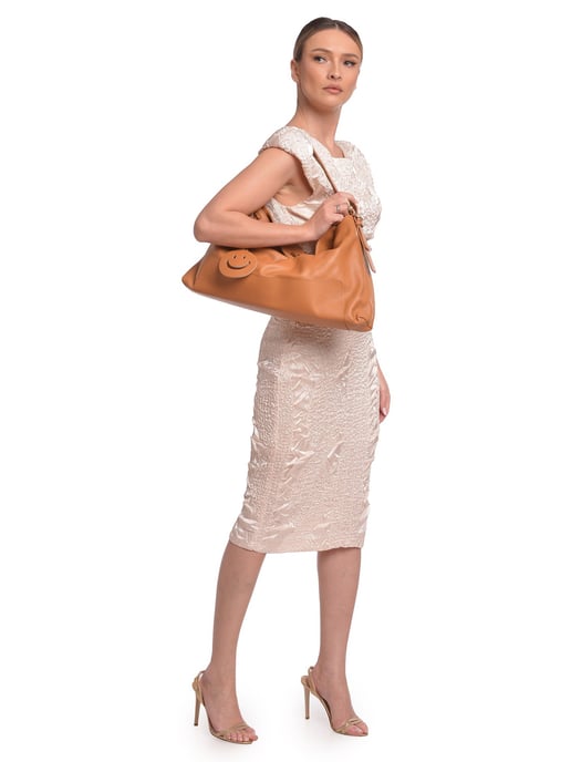 Luisa Vannini Brown Bolso de cuero - Image 5