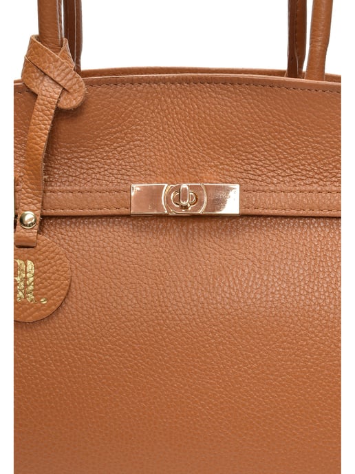 Anna Luchini Brown Bolso de cuero - Image 3