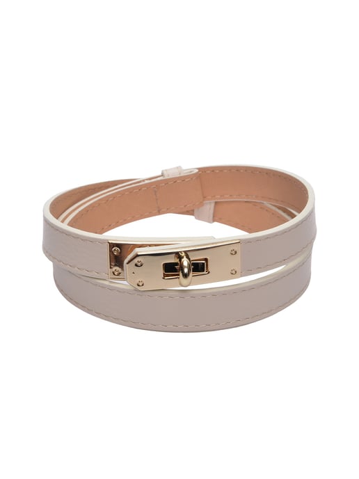 Isabella Rhea Beige Bolso de cuero - Image 3