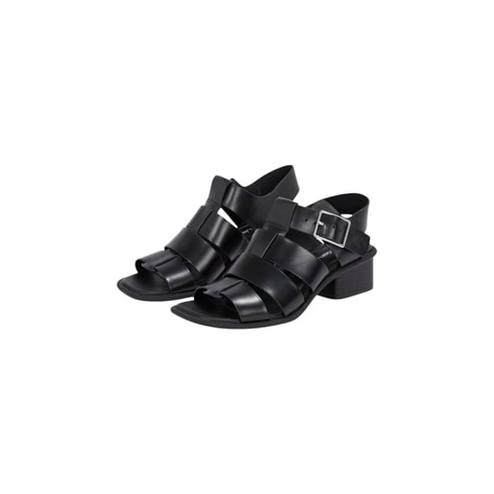 Sandalias Planas de Poliéster Negras Calvin Klein Jeans - Image 4