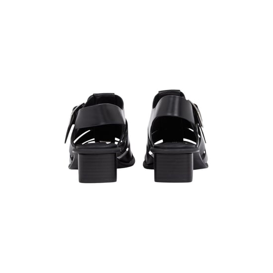 Sandalias Planas de Poliéster Negras Calvin Klein Jeans - Image 5