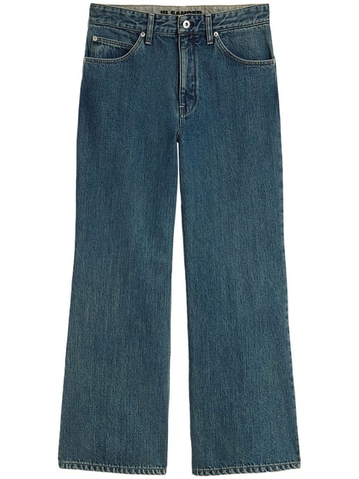 Jeans de pierna ancha de mezclilla - Image 3