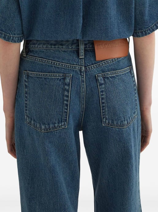 Jeans de pierna ancha de mezclilla - Image 4