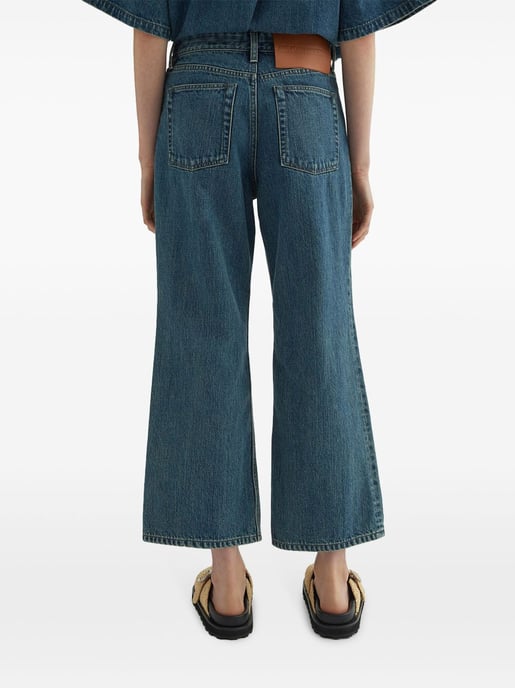 Jeans de pierna ancha de mezclilla - Image 5