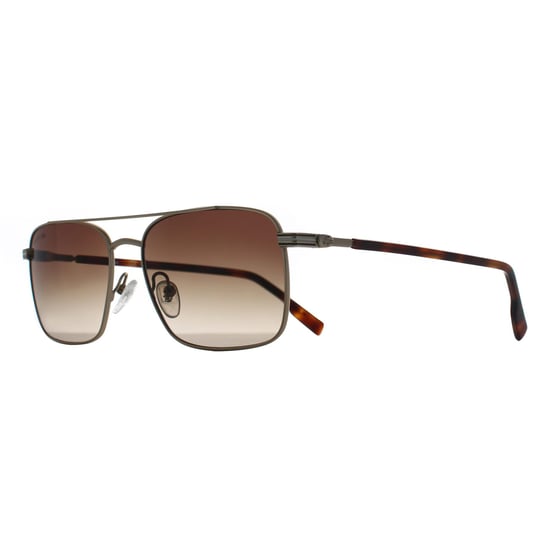 Lacoste Rectangle Mens Gold Brown Gradient L264S - Image 2