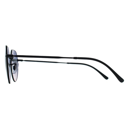 Ray-Ban Redondo Unisex Negro Pulido Gris Gradiente RB3565 Jack - Image 3