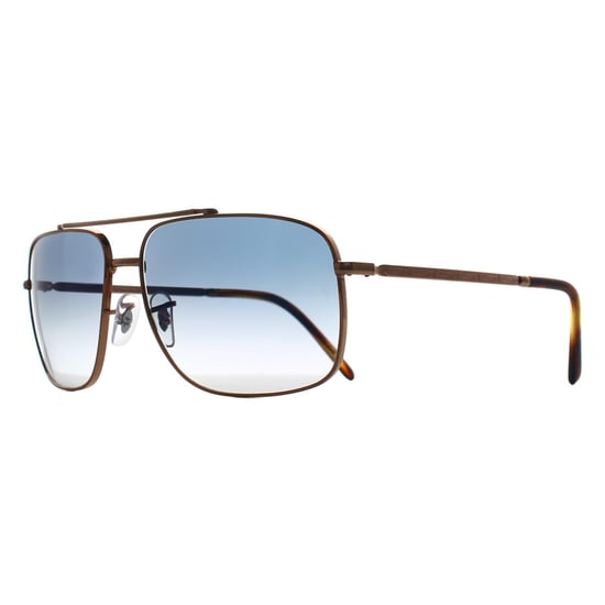 Ray-Ban Rectángulo Unisex Oro Rosa Azul Gradiente RB3796 - Image 2