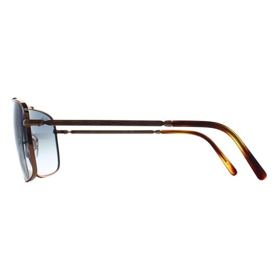 Ray-Ban Rectángulo Unisex Oro Rosa Azul Gradiente RB3796 - Image 3