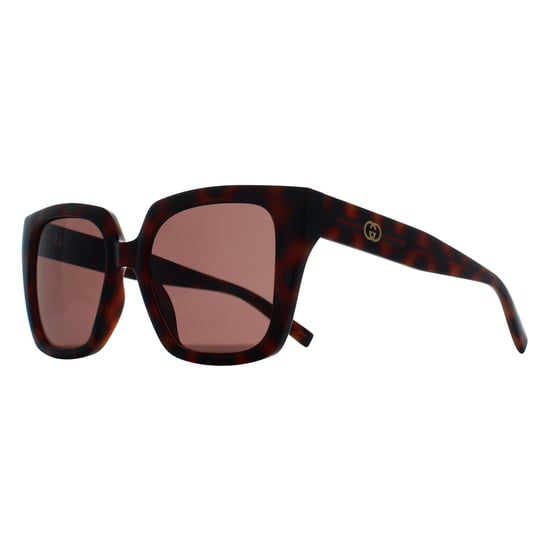 Gucci Square Womens Havana Marrón GG2102S - Image 2