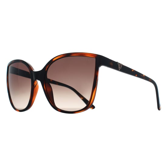 Guess Cat Eye Womens Dark Havana Brown Gradient GU00144 - Image 2