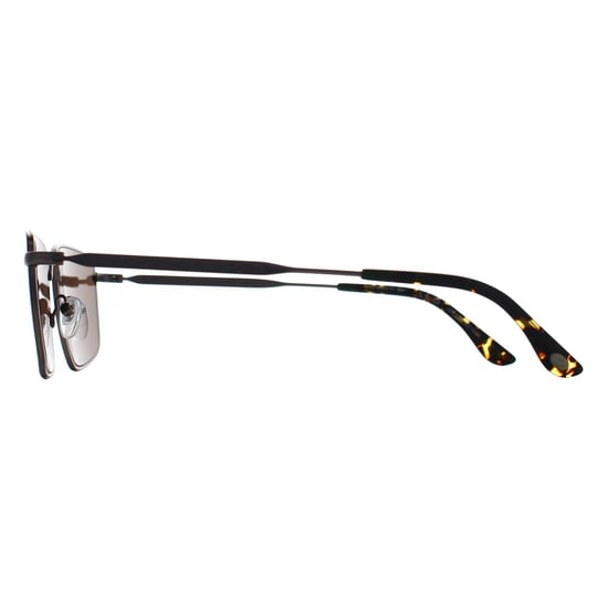 Lacoste Rectángulo Hombre Mate Claro Gunmetal Marrón Gris L277S - Image 3