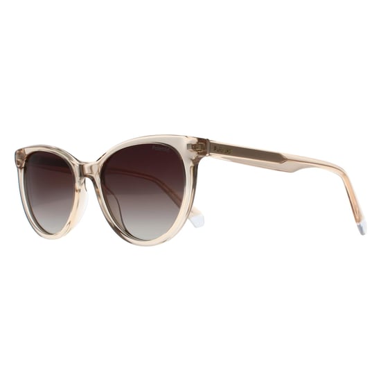 Polaroid Cat Eye Womens Champagne Brown Gradient Polarized PLD 4111/S/X - Image 2