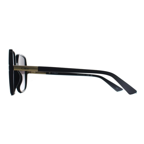 Chloe Cuadrado Womens Negro Gris Gradiente CH0362S - Image 3