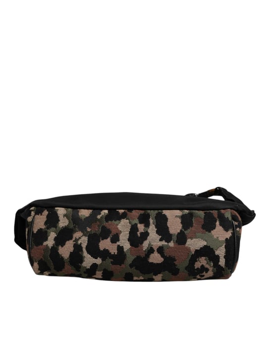 Bolso de Cintura Fanny Pack con Logo DG de Leopardo Multicolor de Dolce & Gabbana - Image 5
