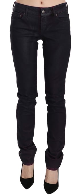 Jeans Skinny Navy Coated Cavalli - Image 1