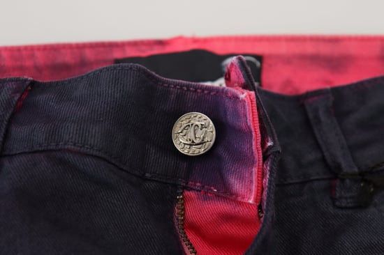 Jeans Skinny Navy Coated Cavalli - Image 5