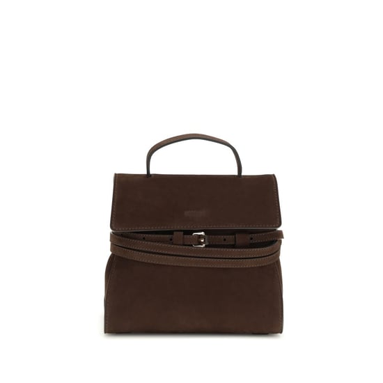 Bolso Bos Taurus de cuero de ternera marrón Moschino - Image 1