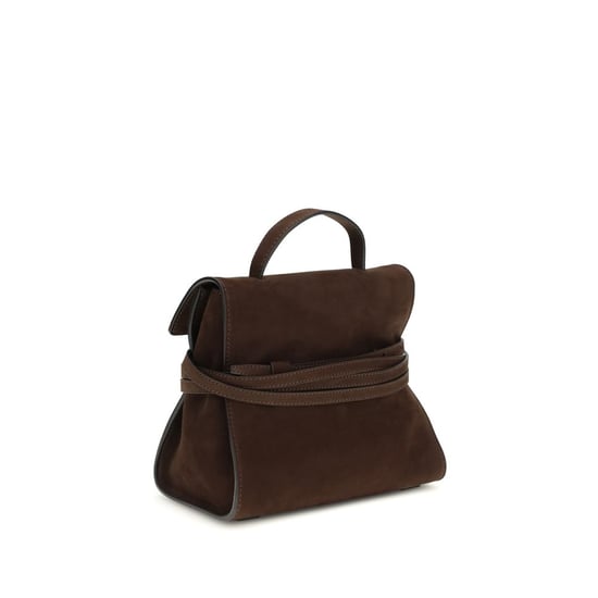 Bolso Bos Taurus de cuero de ternera marrón Moschino - Image 3