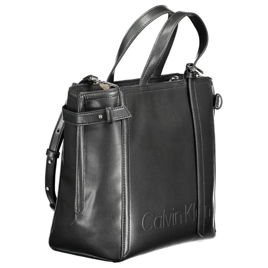 Bolso de mujer de poliéster negro Calvin Klein - Image 3