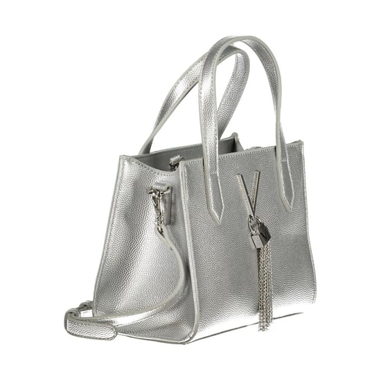 Bolso de Mano para Mujer Mario Valentino de Poliéster Plateado - Image 3