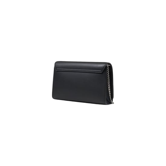 Bolso de mano negro de polietileno Love Moschino - Image 5
