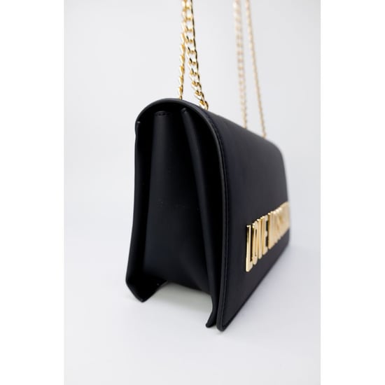 Bolso de mano negro de polietileno Love Moschino - Image 3