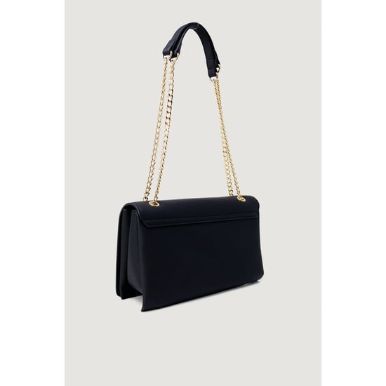 Bolso de mano negro de polietileno Love Moschino - Image 4