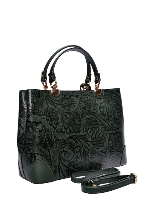 Anna Luchini Verde Bolso de cuero - Image 2
