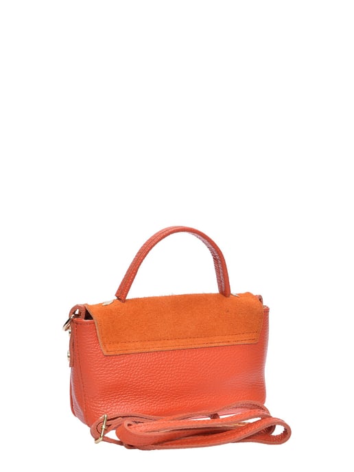 Roberta M Naranja Bolso de cuero - Image 2