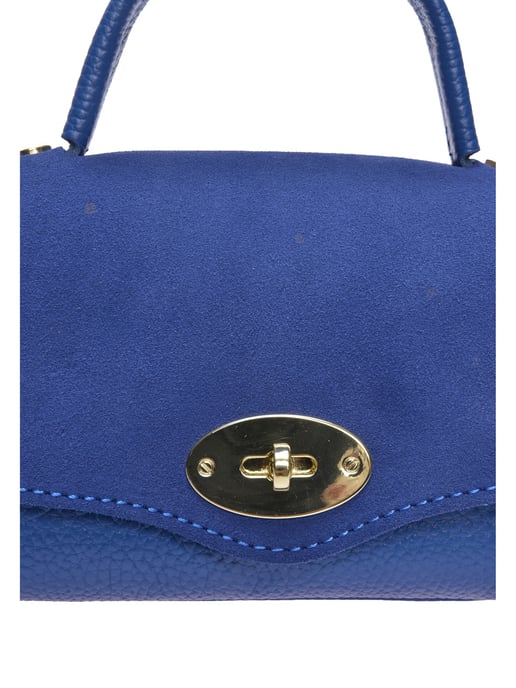 Roberta M Azul Bolso de cuero - Image 3