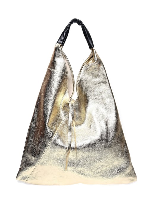 Isabella Rhea Oro Bolso de cuero - Image 1