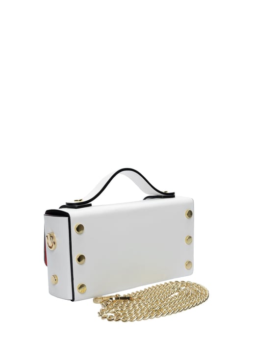 Isabella Rhea Blanco Bolso de cuero - Image 2