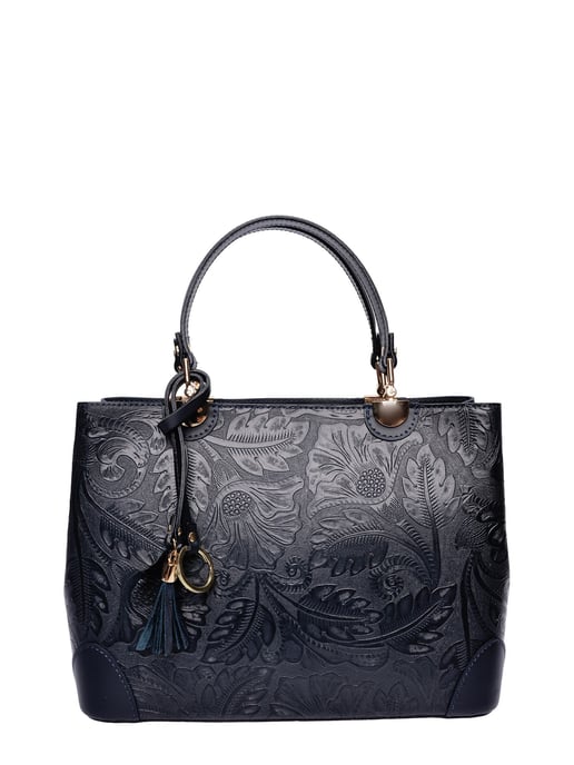 Anna Luchini Azul Bolso de cuero - Image 1