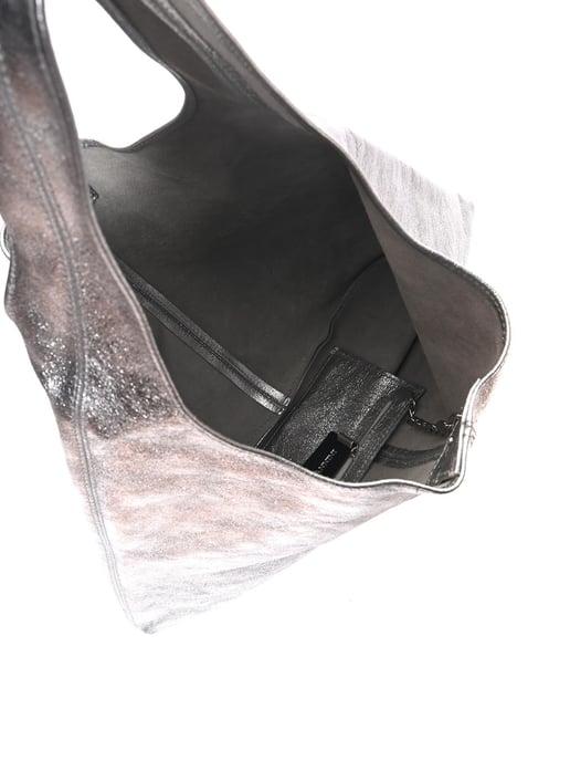 Luisa Vannini Plata Bolso de cuero - Image 4