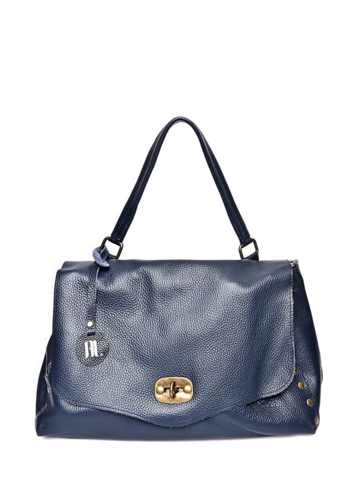 Anna Luchini Azul Bolso de cuero - Image 1