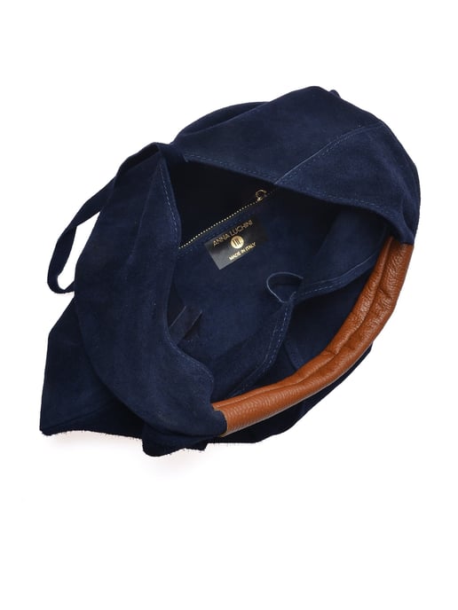 Anna Luchini Azul   Bolso de cuero - Image 4