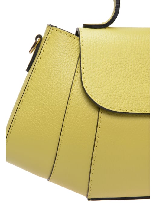 Luisa Vannini Bicolor Bolso de cuero - Image 3