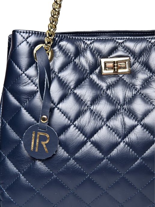Isabella Rhea Azul Bolso de cuero - Image 3