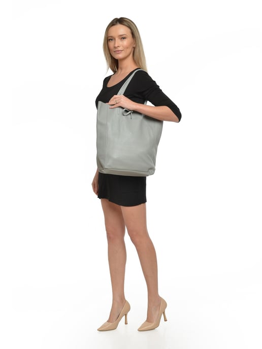 Roberta M Grey Bolso de cuero - Image 5