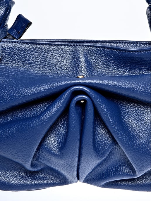 Roberta M Azul Bolso de cuero - Image 3