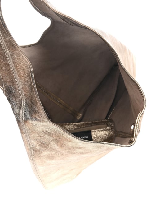 Luisa Vannini Oro Bolso de cuero - Image 3
