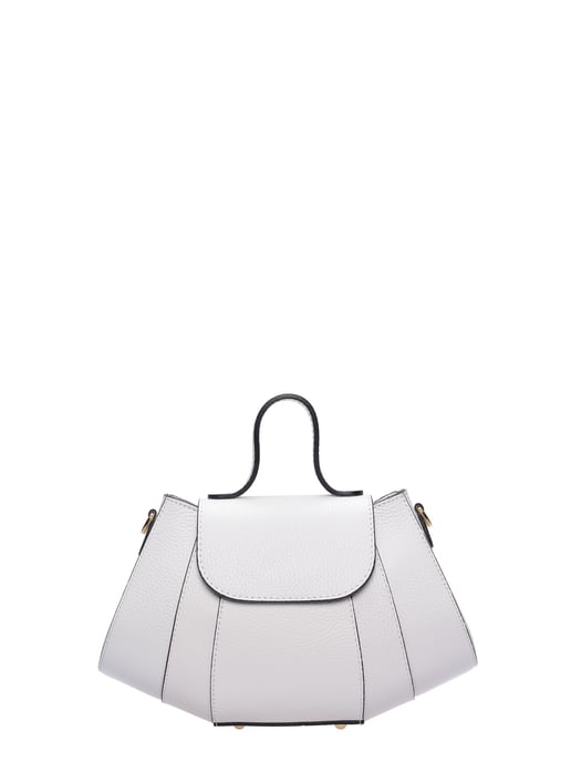 Luisa Vannini Blanco Bolso de cuero - Image 1