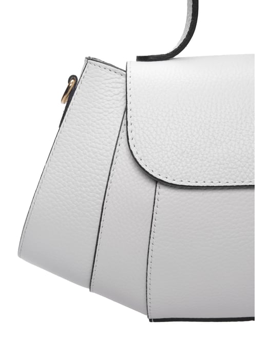 Luisa Vannini Blanco Bolso de cuero - Image 2