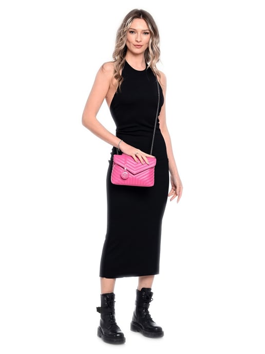 Luisa Vannini Fucsia Bolso de cuero - Image 5