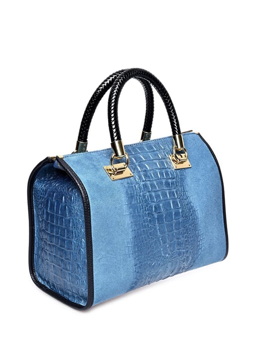 Isabella Rhea Azul Bolso de cuero - Image 2