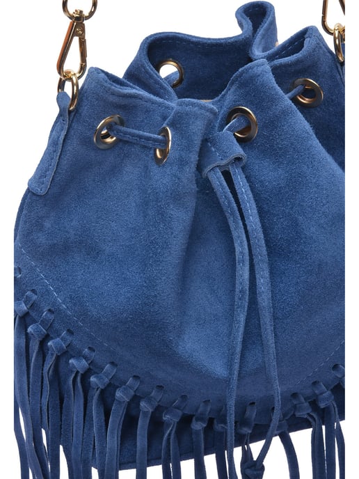 Roberta M Azul Bolso de cuero - Image 3