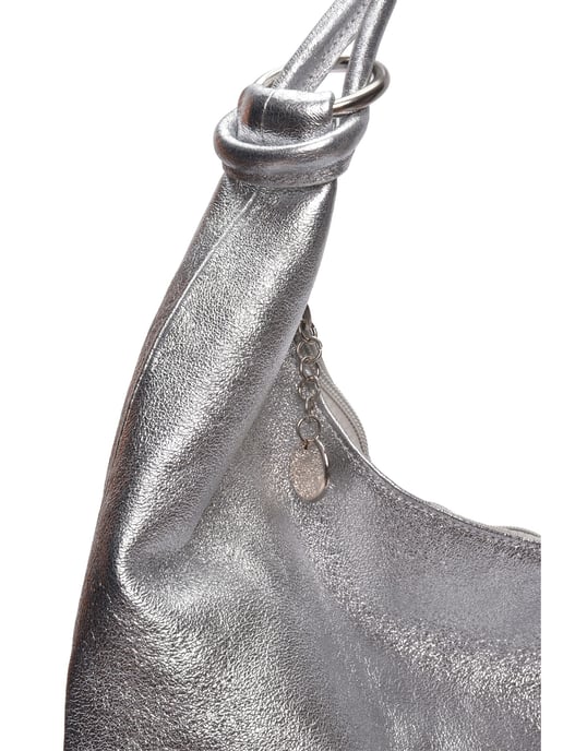 Anna Luchini Plata Bolso de cuero - Image 3