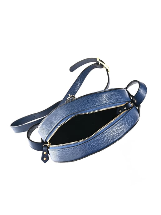Roberta M Azul Bolso de cuero - Image 4